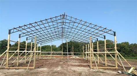 metal trusses for pole barns